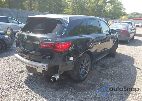 2019 Acura Mdx Tech A-Spec Pkgs из США, поврежденный, VIN 5J8YD4H0XKL021041